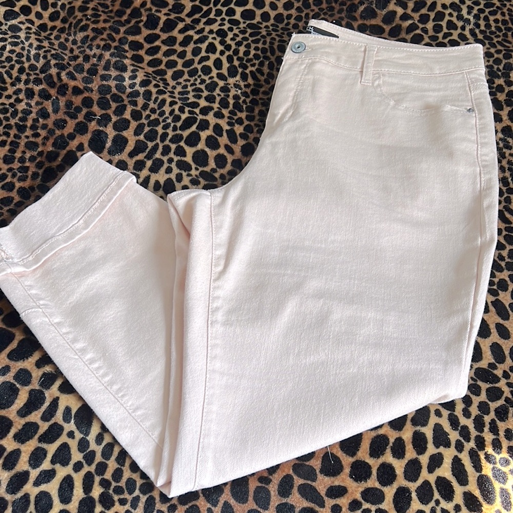 Stitch Star Pink Capris